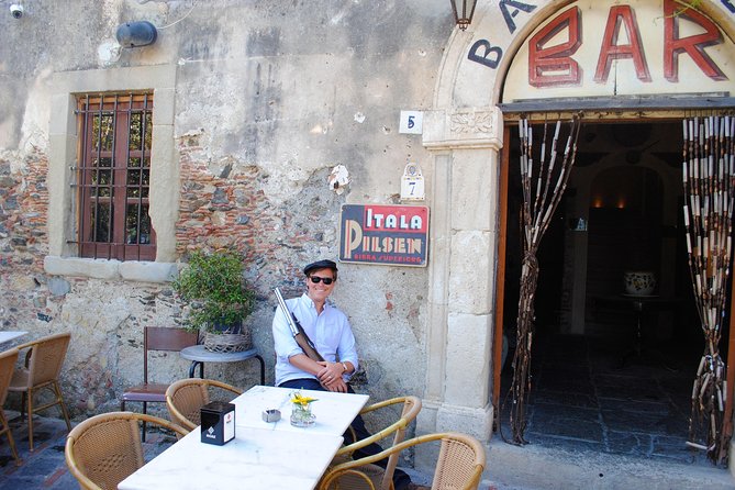 From Messina Cruise Terminal: Private Godfather tour + Lunch - Visiting Bar Vitelli: The Movie’s Iconic Setting