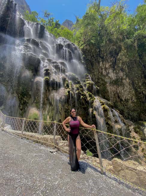 From Mexico City: Exclusive getaway to the Tolantongo caves - The Paradise Tunnel and Its Suspension Bridge