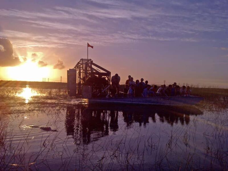 From Miami: Everglades at Night with Guided Airboat Tour - Exciting Nighttime Adventure: Everglades Airboat Tour from Miami at $49