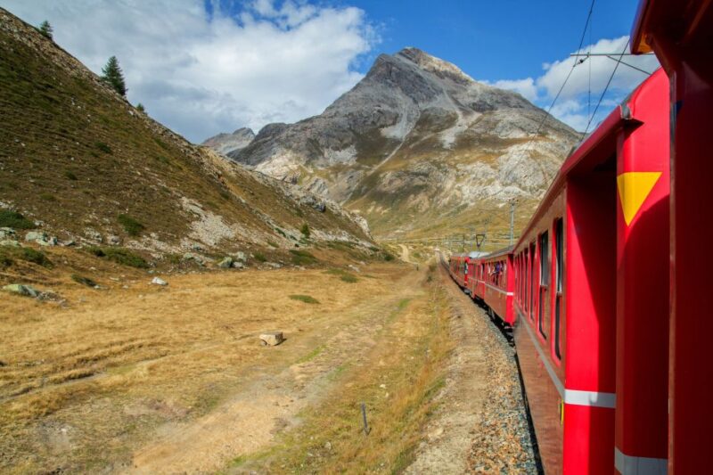 From Milan: Bernina and St. Moritz Day Tour by Scenic Train - Crossing the Bernina Pass and Its Breathtaking Views