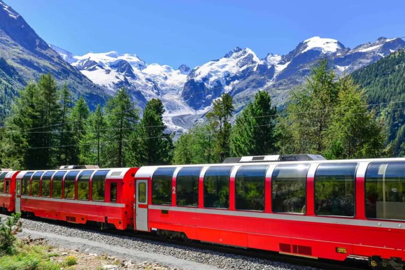 From Milan: Bernina Express Train and St. Moritz Tour - Discover the Scenic Journey from Milan to Switzerland with the Bernina Express and St. Moritz