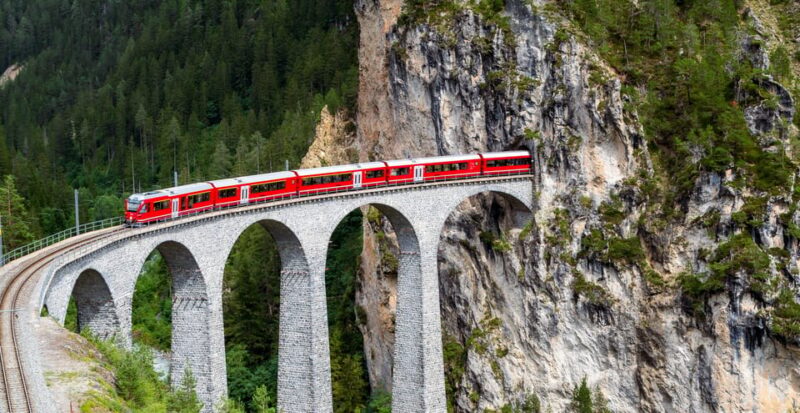 From Milan: Bernina Train Guided Tour to St. Moritz - Departure and Meeting Point in Milan