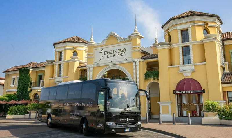 From Milan: Fidenza Shopping Express-The Bicester Collection - The Dining and Relaxation Options at Fidenza Village