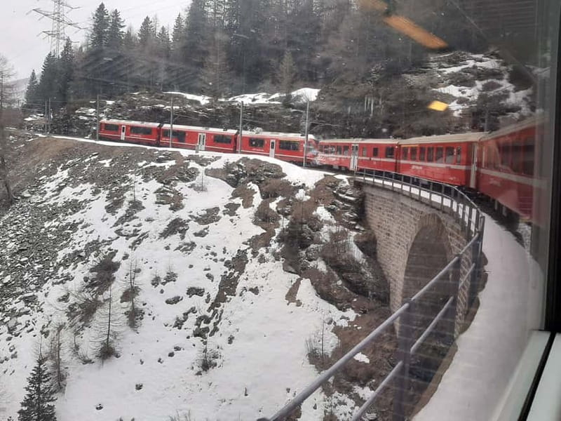 From Milan: Scenic Alps Day Trip with Bernina Train Ride - Climbing aboard the Bernina Express: Europes Highest Rail Route
