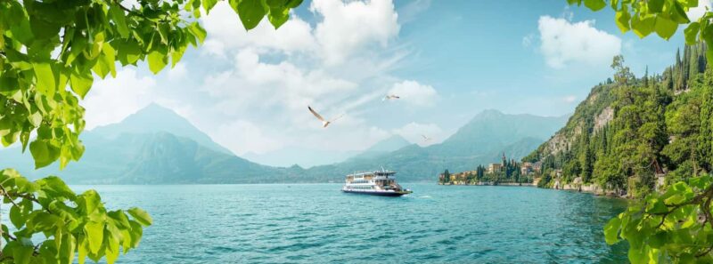 From Milan: Small Group Como, Bellagio, Varenna, Boat Cruise - Lake Como Boat Cruise with Priority Boarding