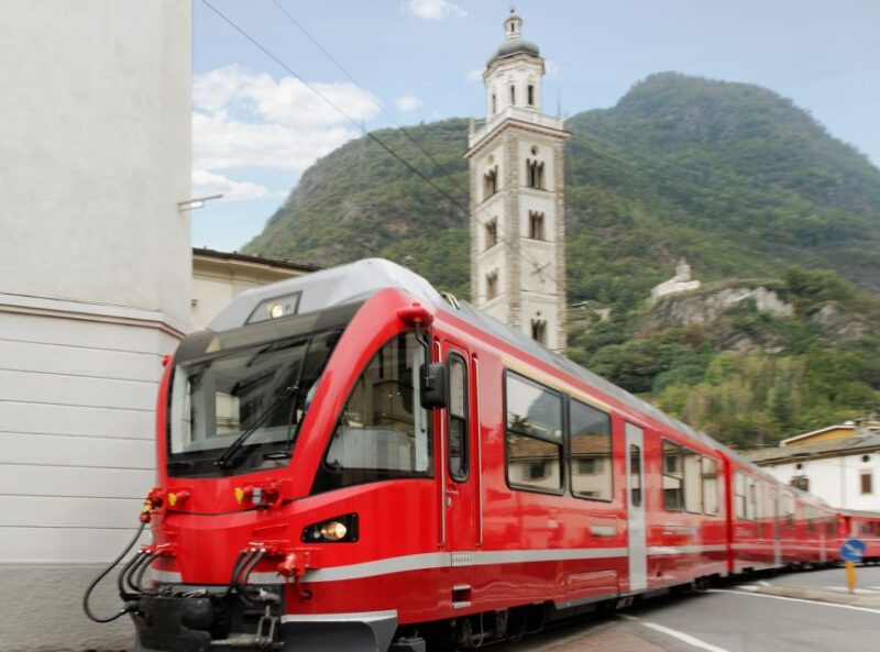 From Milan: St Moritz & Alps Day Trip with Bernina Red Train - St. Moritz: A Glimpse of Elegance and Alpine Charm