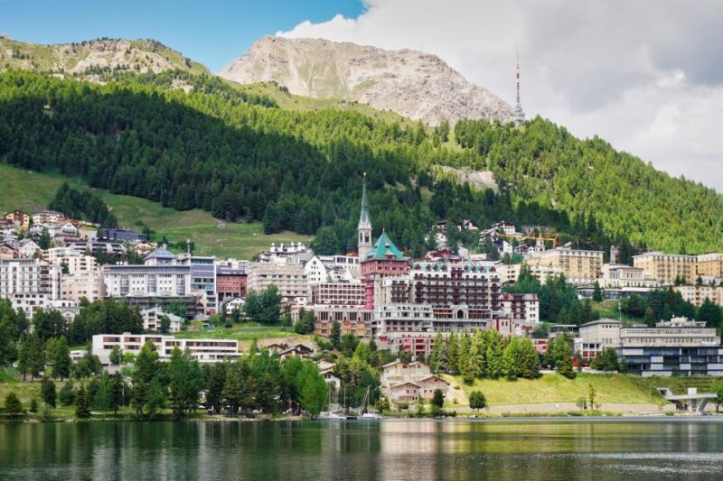 From Milan: St Moritz & Alps Day Trip with Bernina Red Train - Exploring Tiranos Medieval Charm and Local Cuisine