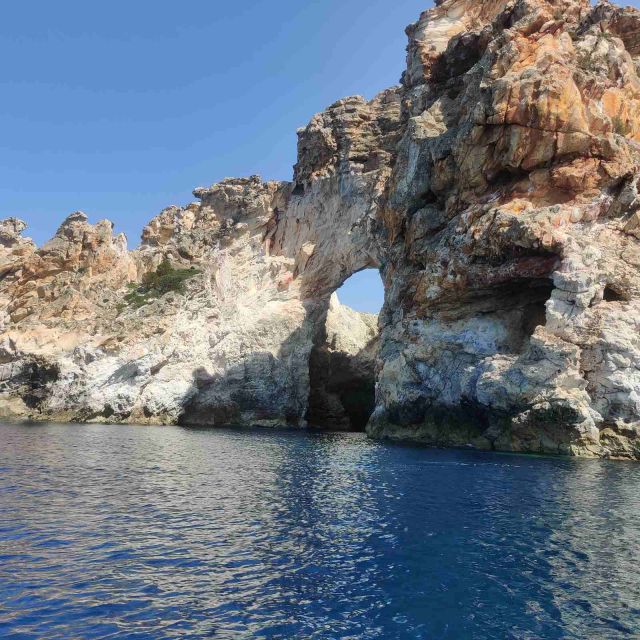 From Milos: Half-Day Private Cruise to Kleftiko & Sikia Cave - Tasting Local Flavors Onboard