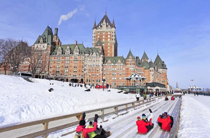 From Montreal: Quebec City Day Trip with Ice Hotel Entry - Visit the Spectacular Parc de la Chute-Montmorency