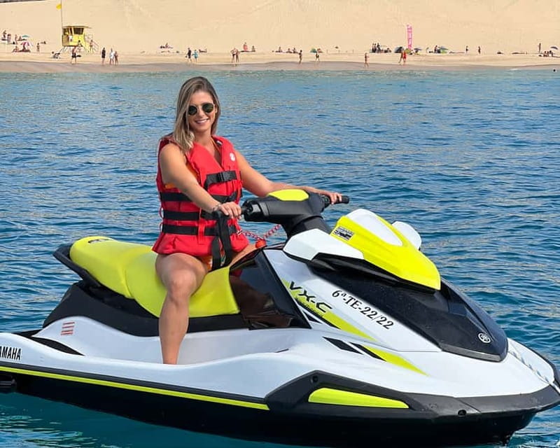 From Morro Jable: Jet Ski Adventure Tour (without license) - Safety Measures and Guided Support During the Tour