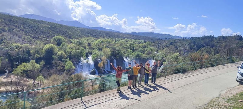 From Mostar: Blagaj, Poitelj & Kravice Waterfalls Day Tour - The Confluence at Buna Channel: Nature’s Colorful Display