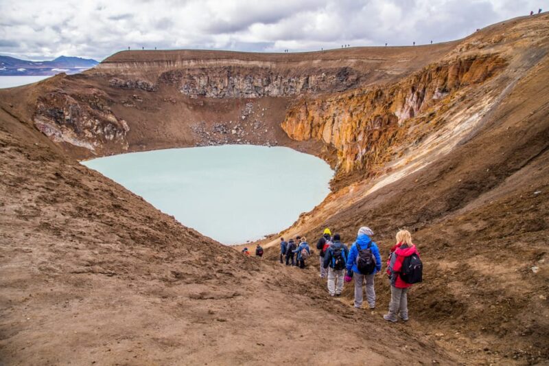 From Mývatn Lake: Askja Volcano & Wilderness Super Jeep Tour - The Víti Crater: A Geothermal Hot Spring