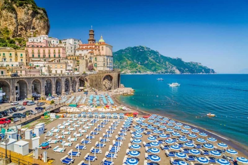 From Naples: Amalfi Coast Day Trip with Sorrento & Positano - From the Old Town to the Beach in Sorrento