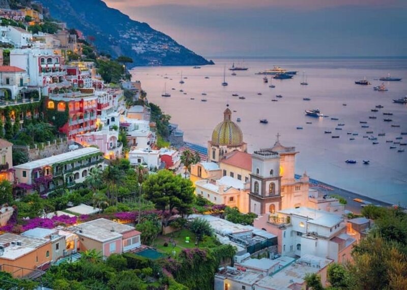 From Naples: Amalfi Coast Private Boat Exclusive Tour - Positano: Photos, Lunch, and Free Time
