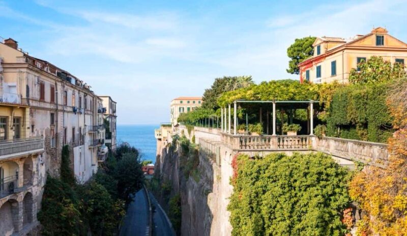 FROM NAPLES CENTER AND PORT: POMPEII AND SORRENTO FULL-DAY TOUR - Seamless Logistics and Return to Naples