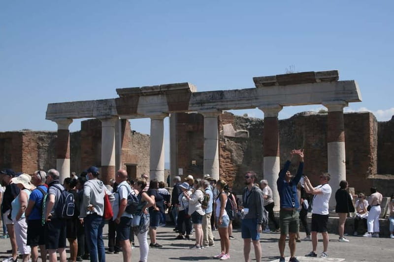 From Naples: Explore Pompeii and Vesuvius by bus - Practical tips for making the most of this tour