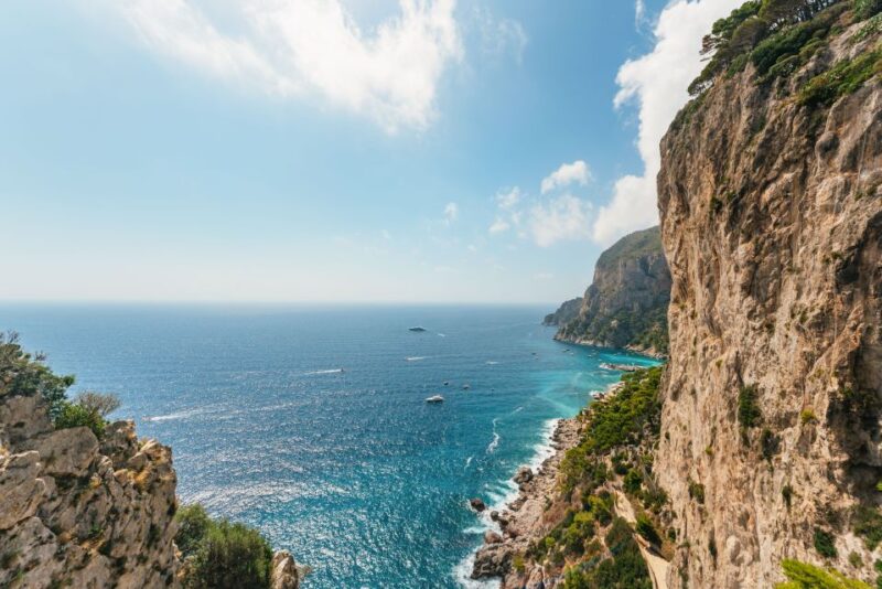 From Naples: Gulf of Naples & Capri Sightseeing Boat Tour - Organized Pickup and Coach Transfer in Naples