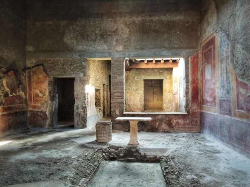 From Naples: Pompeii and Herculaneum Half-Day Private Trip - Key Stops at Pompeii: From the Amphitheater to the Markets