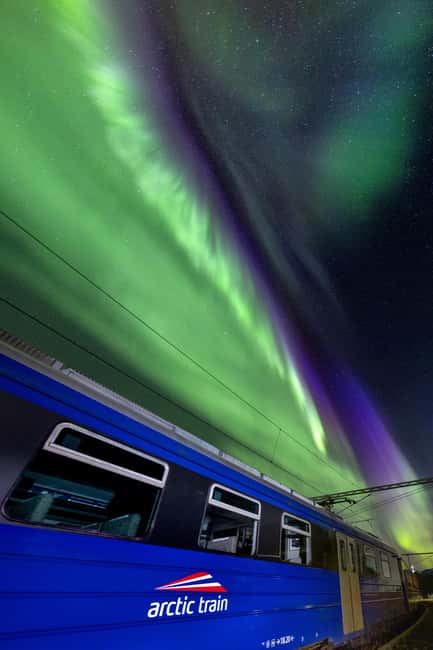From Narvik: The Northern Lights Arctic Train Guided Tour - Exploring Katterat Station and Gathering Around the Campfire