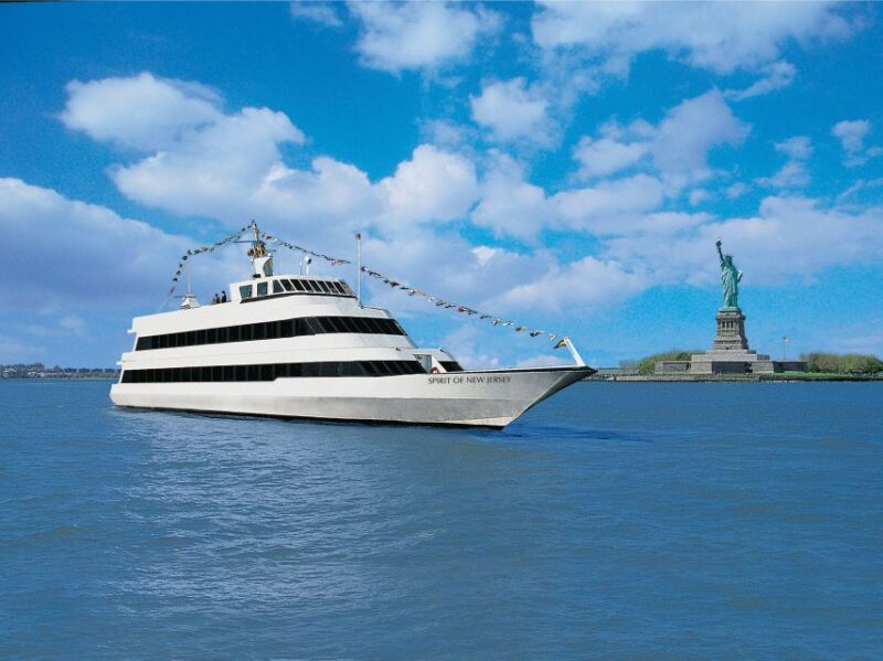 From New Jersey: New York City Buffet Lunch or Dinner Cruise - Live Entertainment and Onboard Activities