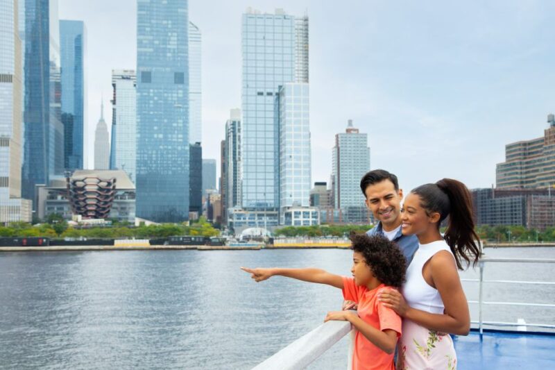 From New Jersey: New York City Buffet Lunch or Dinner Cruise - Viewing Manhattan’s Most Famous Bridges and Landmarks