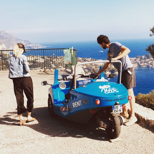 From Nice: 2-Hour Scenic Drive by 3-Wheel Vehicle - Driving Along the Port of Saint Jean Cap Ferrat