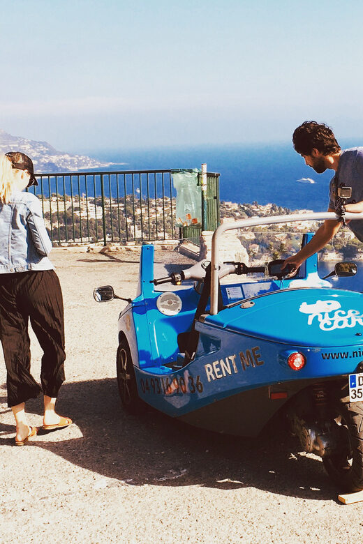 From Nice: Private French Riviera Tour by Open-Top Car - Starting Point at the Big Green Door in Nice