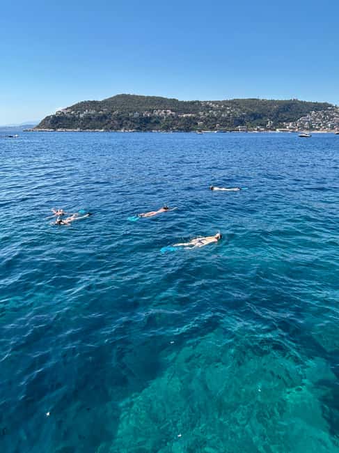 From Nice: Villefranche Bay Swimming & Snorkeling Boat Tour - Key Points