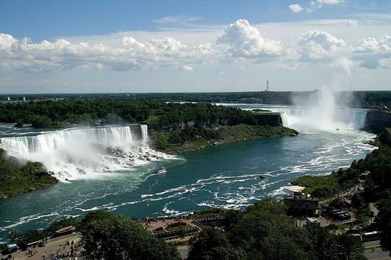 From NYC: 1-Day Niagara Falls Tour by Van - The Boat Ride: Feeling the Mist at Niagara Falls