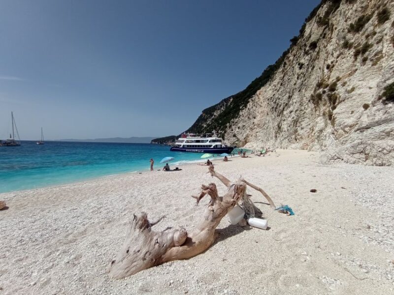 From Nydri: Boat to Kefalonia and Ithaki with Swim Stops - Swim Stops at Kefalonia and Ithaki’s Best Beaches
