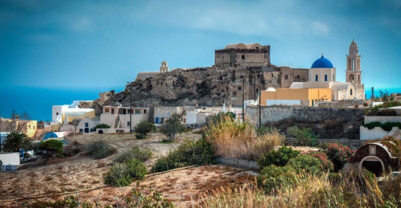 From Oia & Thera: Santorini Villages Guided Tour with Pickup - Tasting Santorini’s Wines Underground