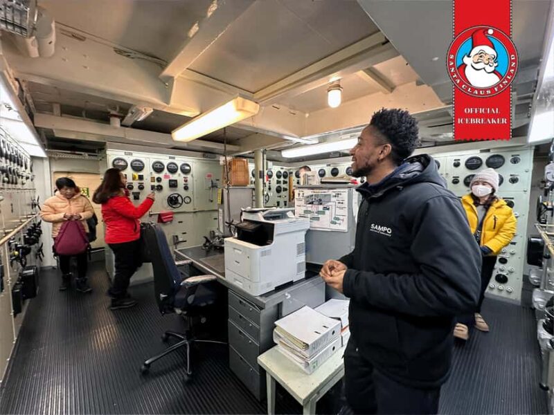 From Oulu: Icebreaker Sampo Cruise & Ice Floating - Walking on the Frozen Sea and Ice Floating Activity