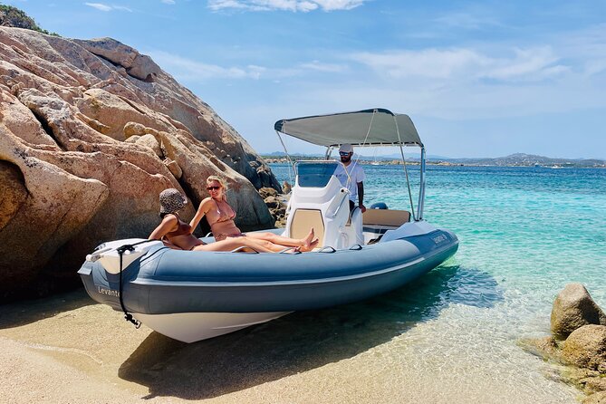 From Palau: Maddalena National Park boat tour - Visiting the Iconic Spiaggia Rosa on Budelli Island