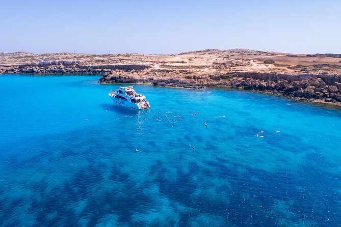 From Paphos: Blue Lagoon Cruise With Water Slide - Visiting the Baths of Aphrodite and Saint Georges Island