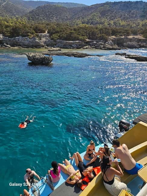 From Paphos: Blue Lagoon Tour with BBQ and Hotel Pickup - The BBQ Buffet Lunch on Board
