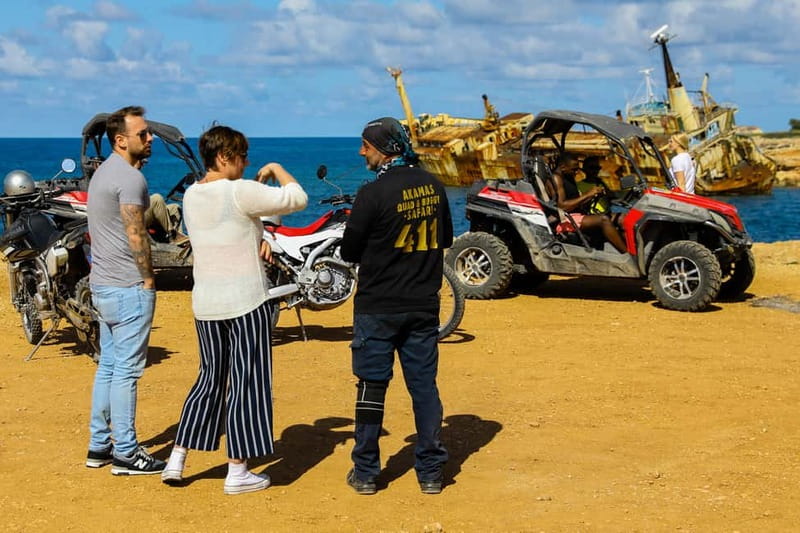 From Paphos: Coral Bay and Adonis Baths Guided Buggy Tour - St. Georges Harbor and Its Archeological Significance