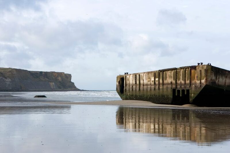 From Paris: Normandy D-Day Beaches Day Trip with Lunch - Exploring the Artificial Harbour at Arromanches