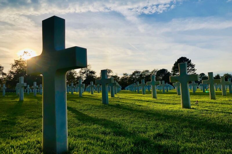 From Paris: Normandy Landing Beaches D-Day Tour by Minibus - The Emotional Experience at the American Cemetery in Colleville