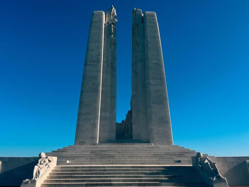 From Paris : WWI Vimy Battlefields - Private Tour - Visiting the Vimy Ridge Tunnels and Education Centre