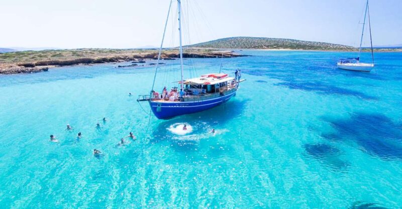 From Paros: Antiparos and Despotiko Full-Day Swim Cruise - Discover a Day of Swimming, Caves, and Greek Cuisine on the Paros Full-Day Cruise