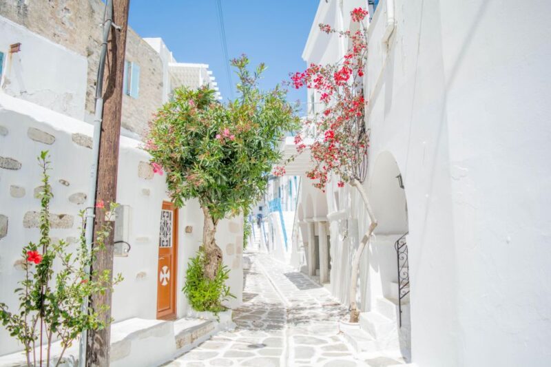 From Paros: Paros and Antiparos Islands Guided Tour - Crossing to Antiparos: Ferry Ride and Village Charm