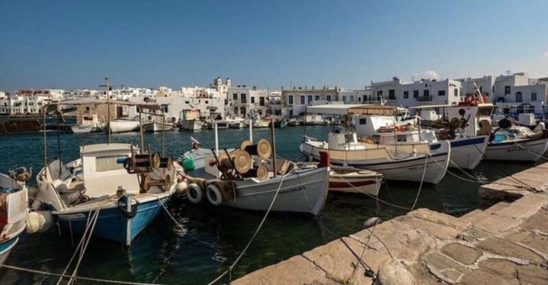 From Paros: Paros Island Bus Tour and Boat Trip to Antiparos - Starting Point in Parikia and the Old Town Exploration