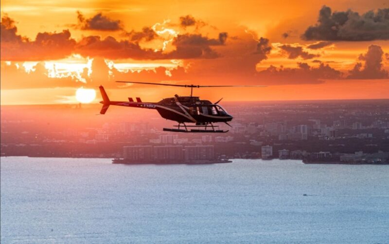 From Pembroke Pines: Helicopter Tour Over Miami - Luxurious Islands and Celebrity Residences