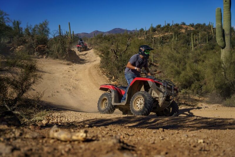 From Phoenix: Sonoran Desert Guided ATV Training - How the ATV Training Begins: Safety Briefing and Preparation