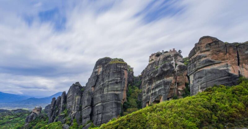 From Pieria Coast: Meteora Day Trip with Monasteries Visit - The Transport and Guide Experience