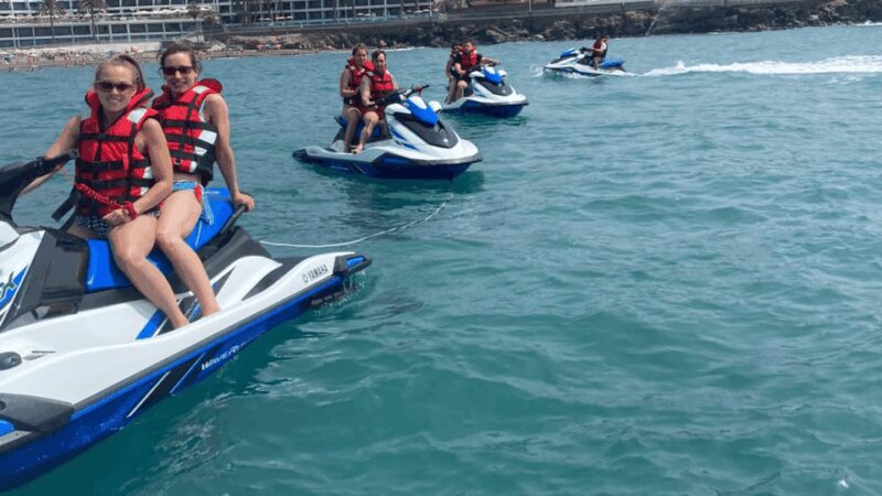From Playa del Inglés: Guided Jet Ski Tour & Hotel Transfers - Thrilling Jet Ski Adventure with Hotel Transfers in Playa del Inglés