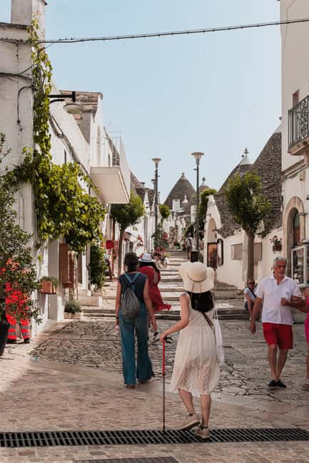 From Polignano a Mare: Alberobello Guided Tour - From Polignano a Mare to the UNESCO Trulli of Alberobello