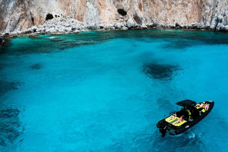 From Pollonia: Kimolos, Poliegos, & Milos Private Boat Tour - Discovering the Stunning Waters of Poliegos and Blue Bay