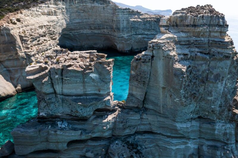 From Pollonia: Private Boat Tour to Kleftiko and Sykia Cave - Departing from Pollonia Marina for a Luxurious Milos Experience