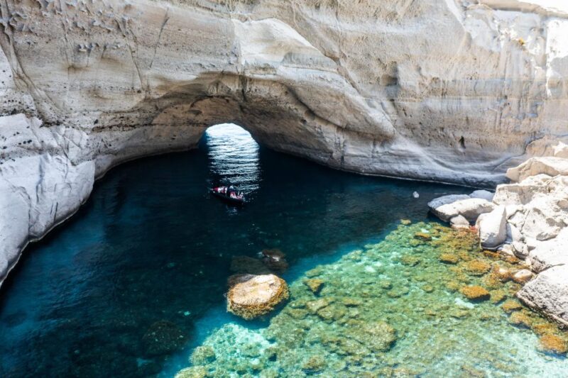 From Pollonia: Private Boat Tour to Kleftiko and Sykia Cave - Who Will Enjoy This Private Milos Boat Tour?